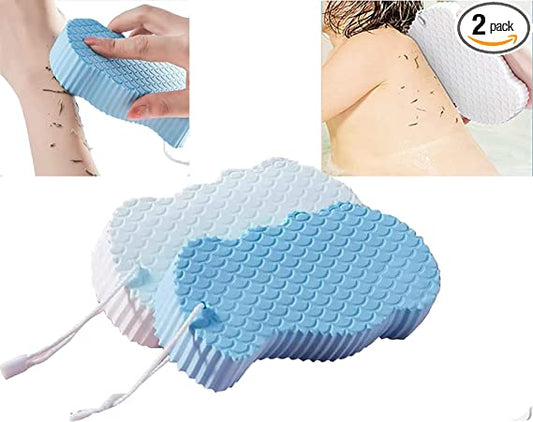Magic Bath Sponge Dead Skin Remover, Ultra Soft Bath Body Shower Sponge,